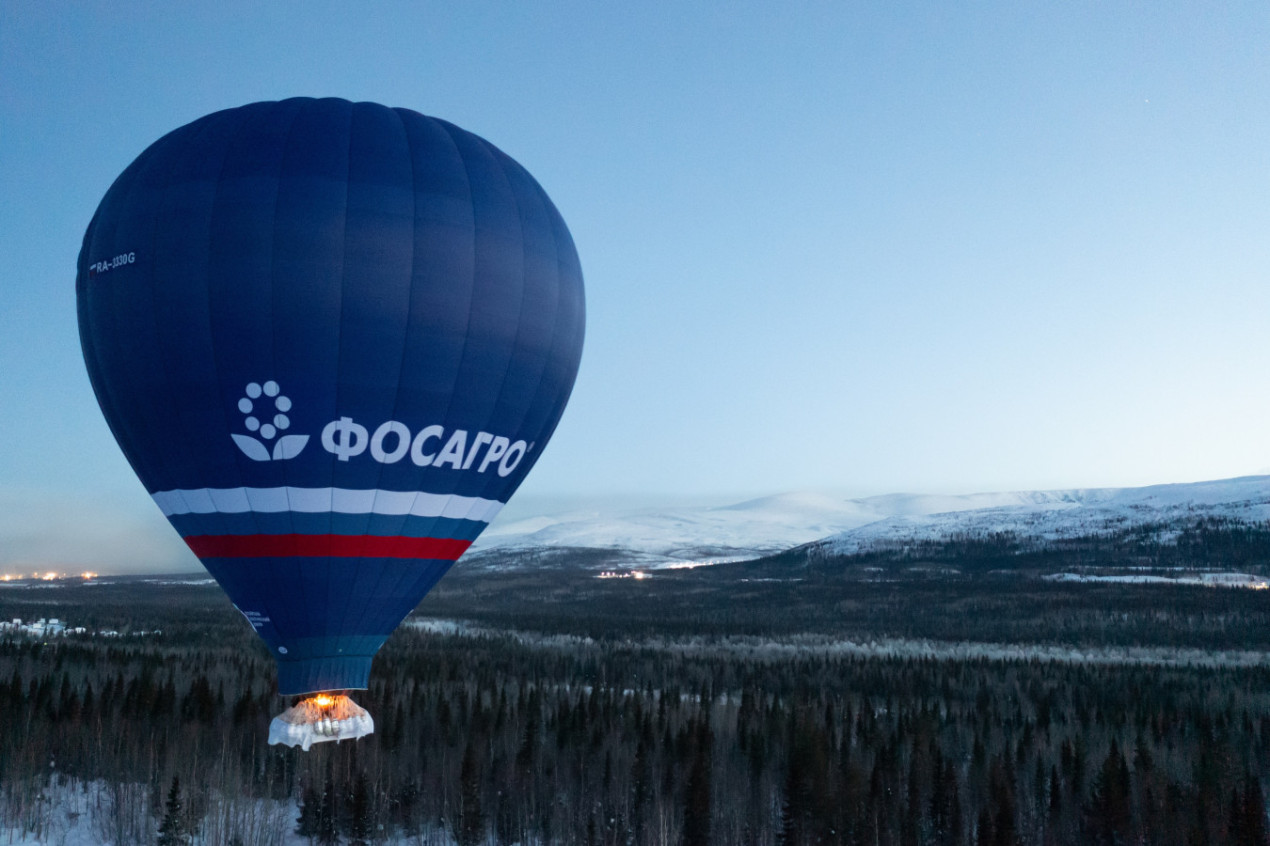 Воздушный шар, на котором Фёдор Конюхов установил рекорд. Фото: пресс-служба 