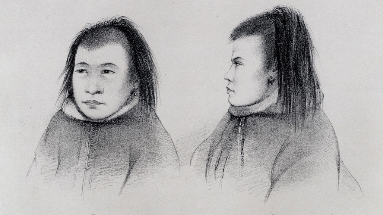 Рисунок остяка. Фото: Научный архив РГО