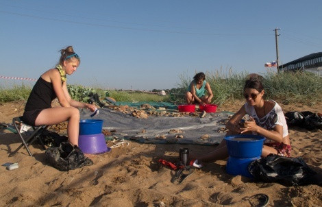 The photo is provided by the participants of the expedition