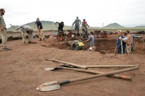 The excavations in the Tuvan Valley of Kings