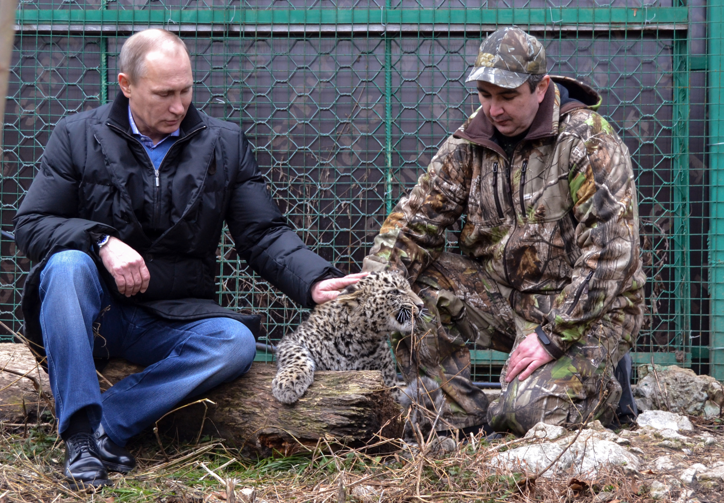 Владимир Путин и Умар Семёнов. Фото из архива Умара Семёнова