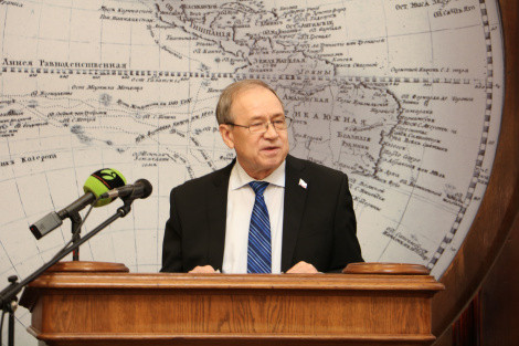 Honorary citizen of the Leningrad Region, deputy of the Leningrad Region Legislative Assembly Pavel Labutin. Photo: Tatiana Nikolaeva