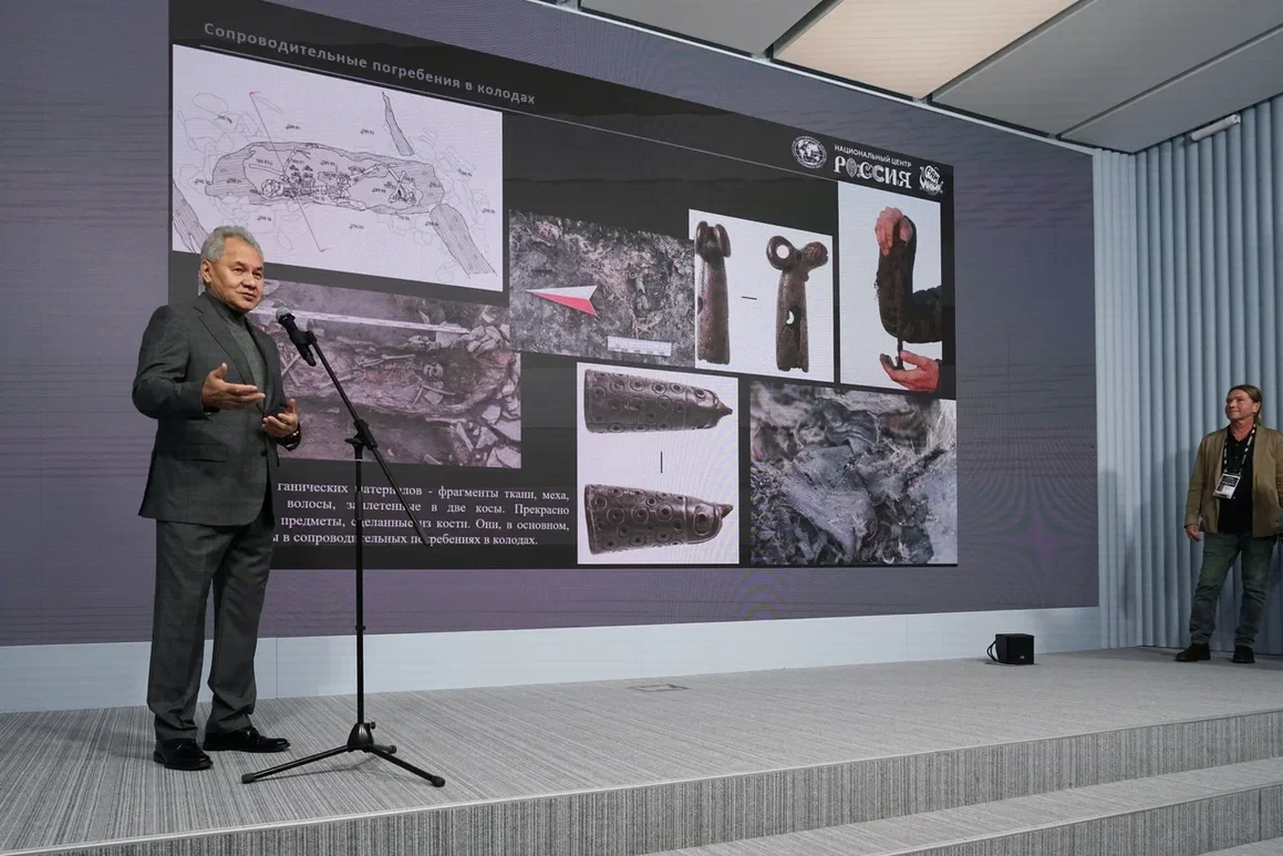 Президент РГО пригласил всех желающих участвовать в изучении древней истории. Фото Анна Юргенсон/пресс-служба РГО