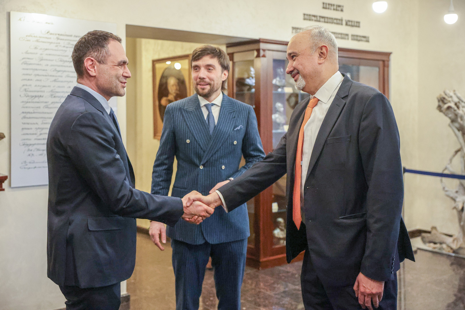 Participants of the meeting at the Headquarters of the Russian Geographical Society in Moscow. Photo: Evgeny Messman