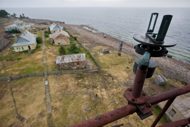 Вид с вершины маячной башни. Фото: Андрей Стрельников