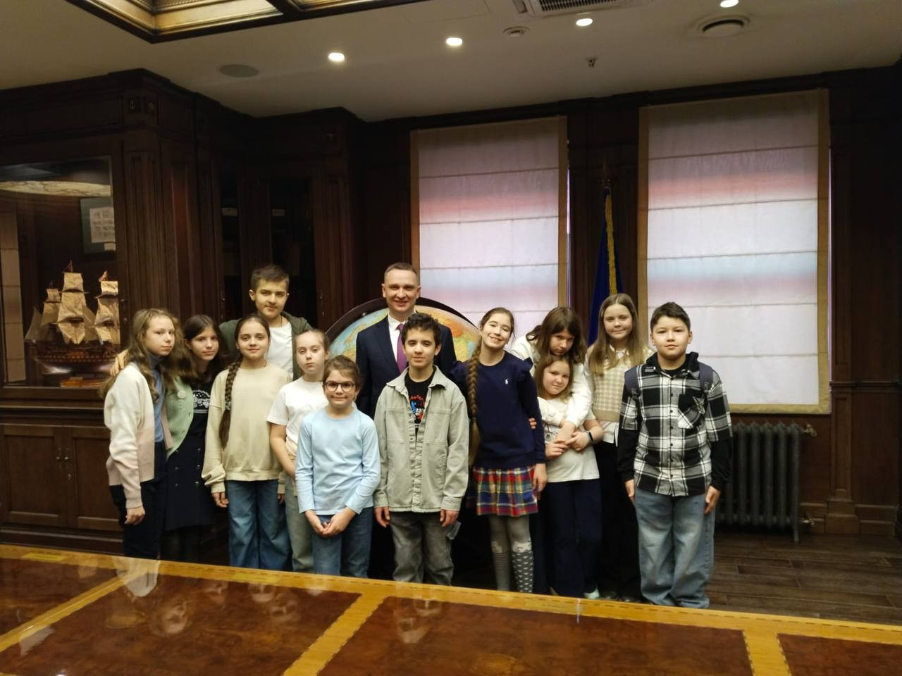 Съемка первой серии в Штаб-квартире РГО в Москве. Фото: проект «Киномозаика»