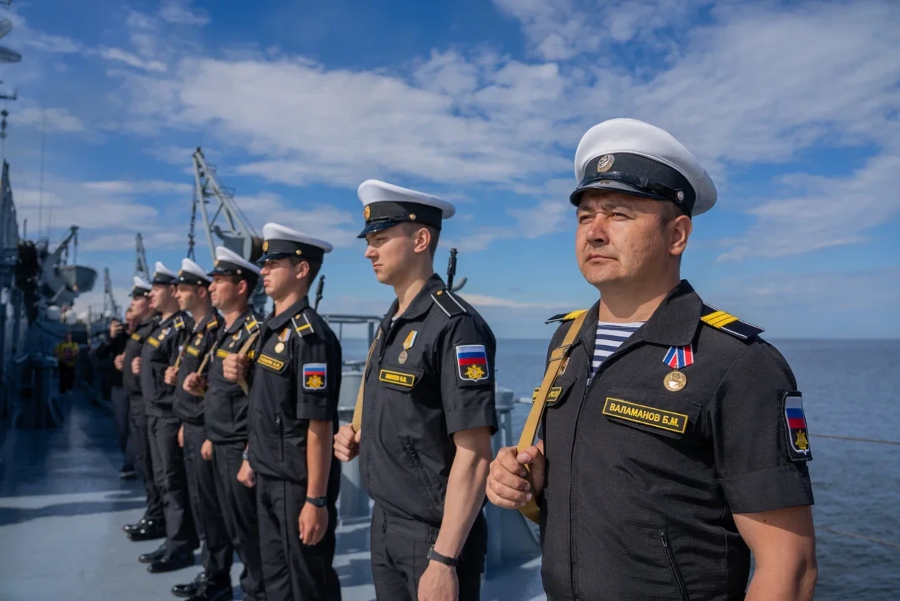 Моряки Балтийского флота. Фото: пресс-служба фонда «Люди моря»