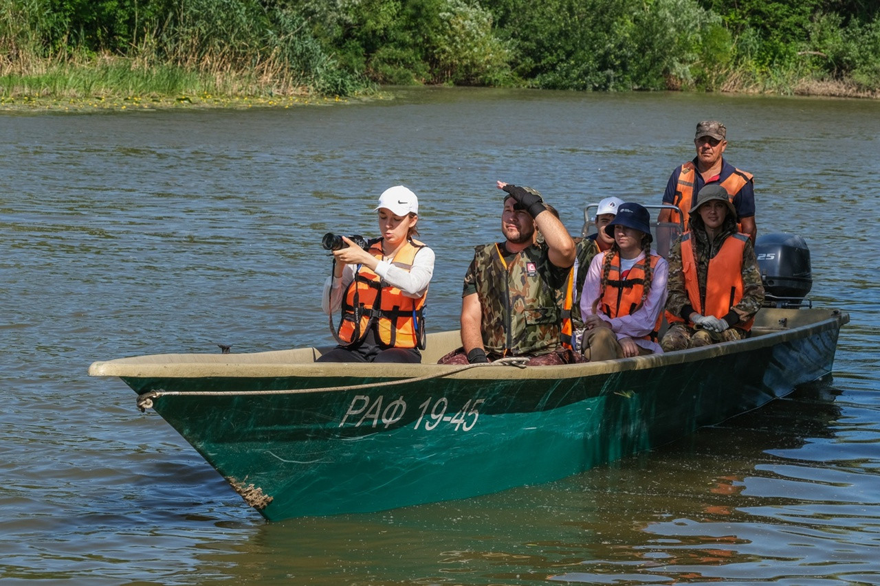 Участники проекта «Заповедное дело РГО». Фото: Анастасия Вихляева