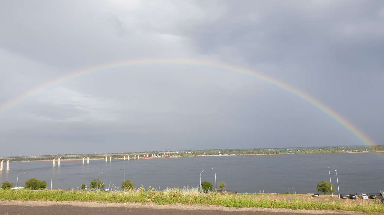 Волжские просторы. Фото: Екатериан Ситникова, участница конкурса РГО 