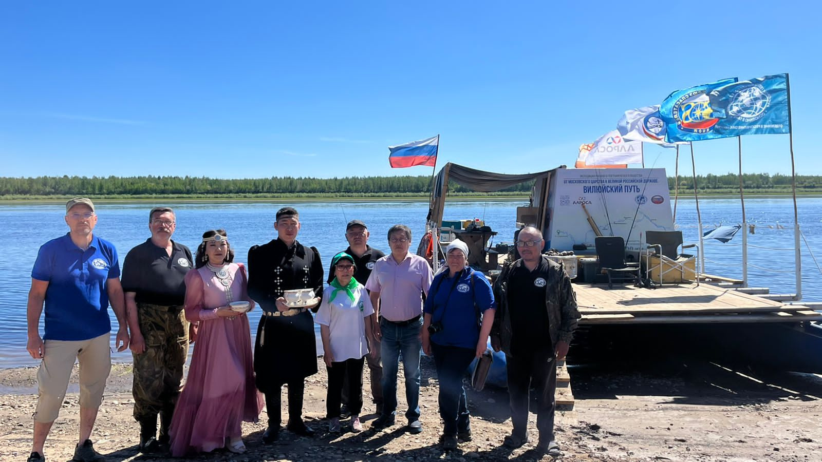 На старте новых открытий. Фото предоставлено участниками экспедиции