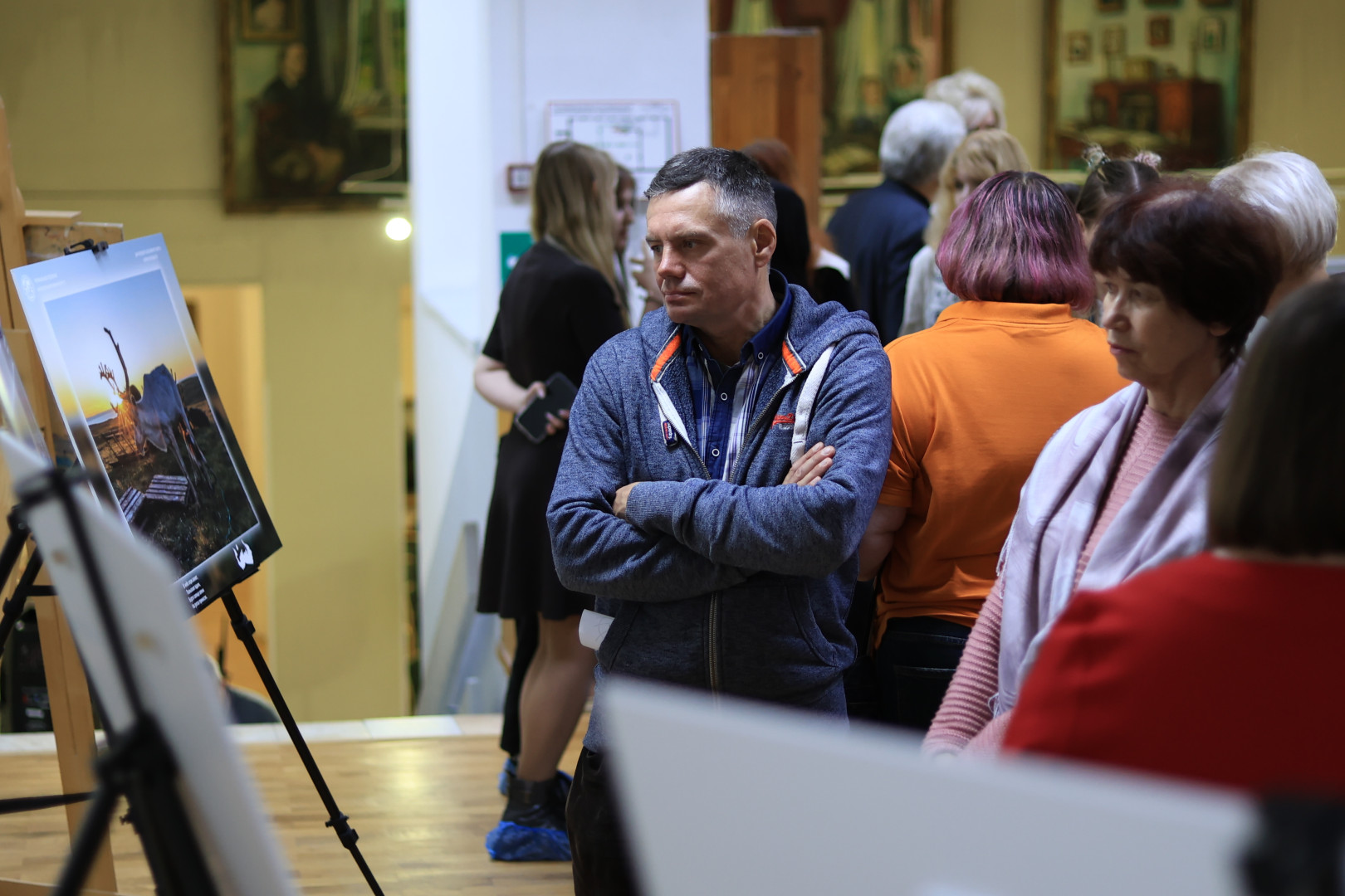 Фотовыставка «Мы регионы — Мы РГО». Фото: пресс-служба Брянского областного отделения РГО