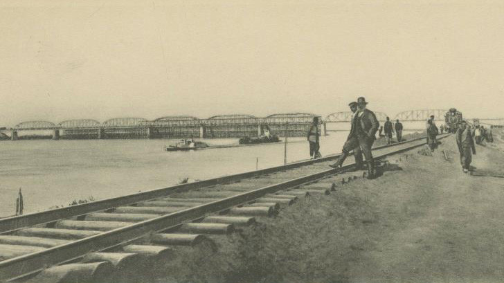 КВЖД в районе Харбина. 1902 год. Фото: https://rusneb.ru