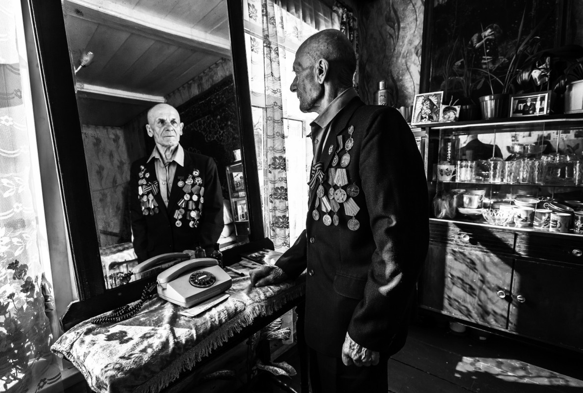 War hero Meshcheryakov Ivan V. Photo: Yulia Borovikova, participant of the RGS’s contest