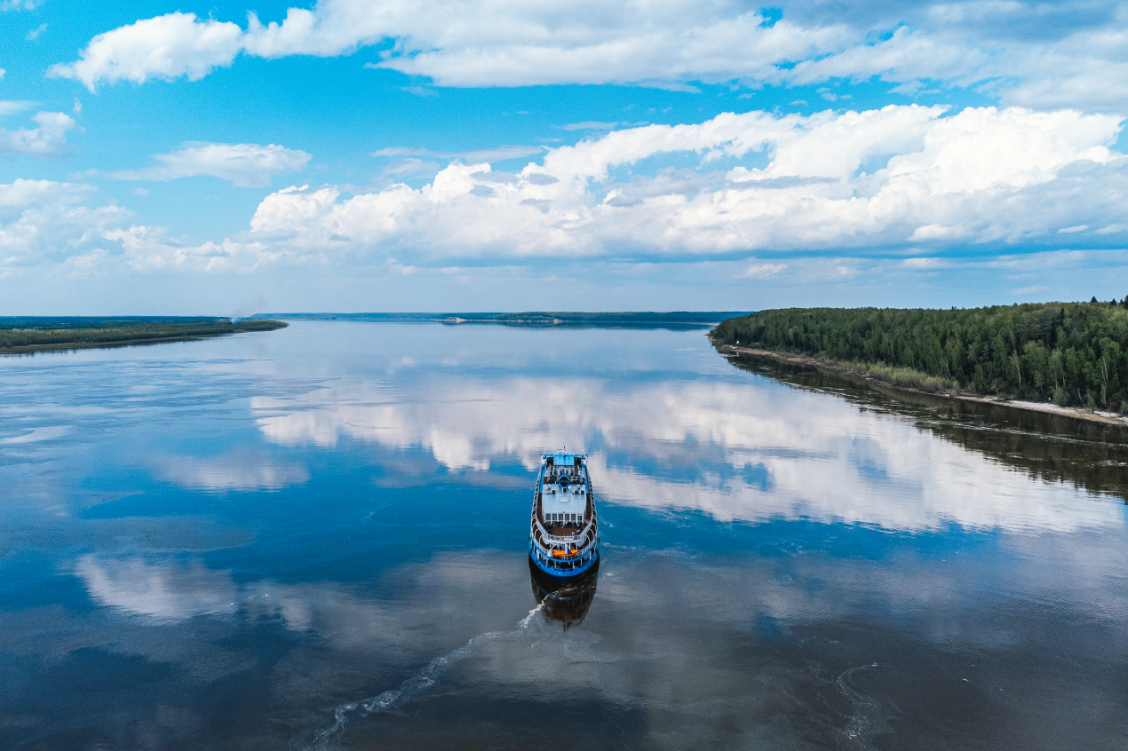 Круиз на теплоходе по сибирским рекам. Фото: 