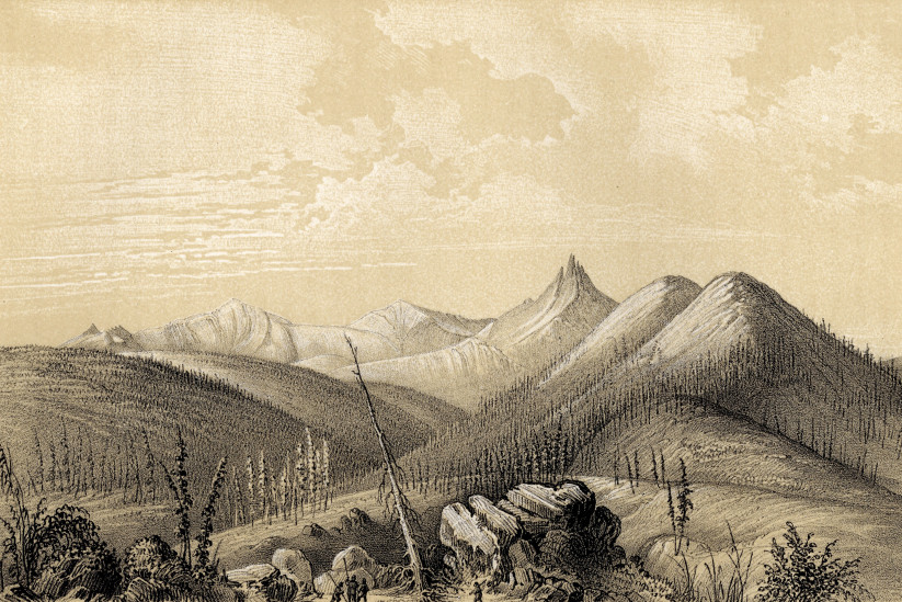 Вид горы Манарага. Фото: Научный архив РГО