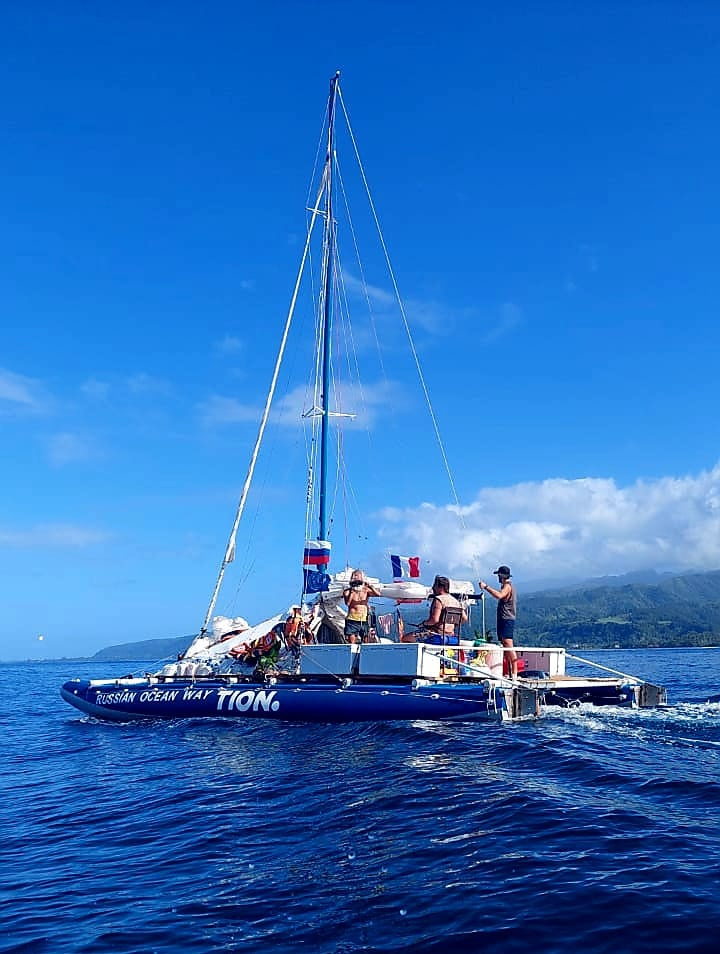 Курс на Самоа. Фото участников экспедиции