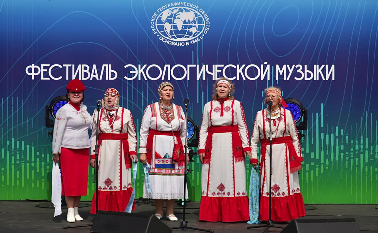 На Фестивале Русского географического общества 2025 года. Фото: Владимир Нескоромный / пресс-служба РГО