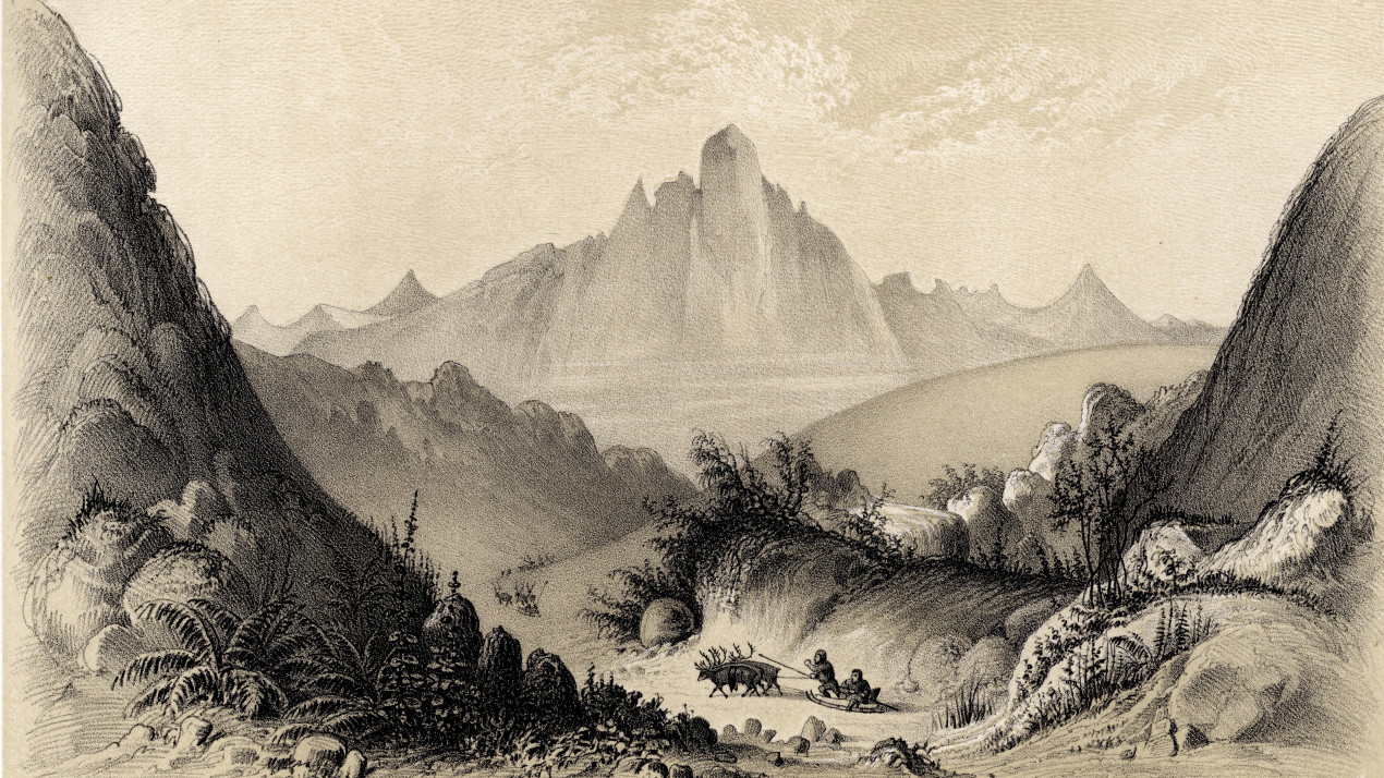 Хребет Сабля. Фото: Научный архив РГО