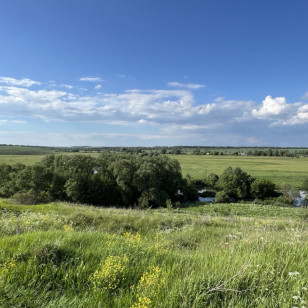 Место слияния Дона и Непрядвы