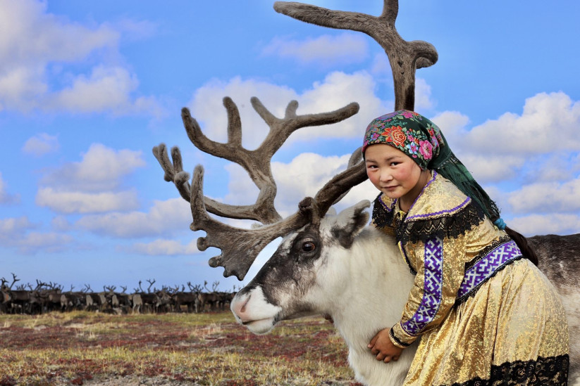 Девочка из семьи оленеводов. Фото: MZUNGU EXPEDITIONS