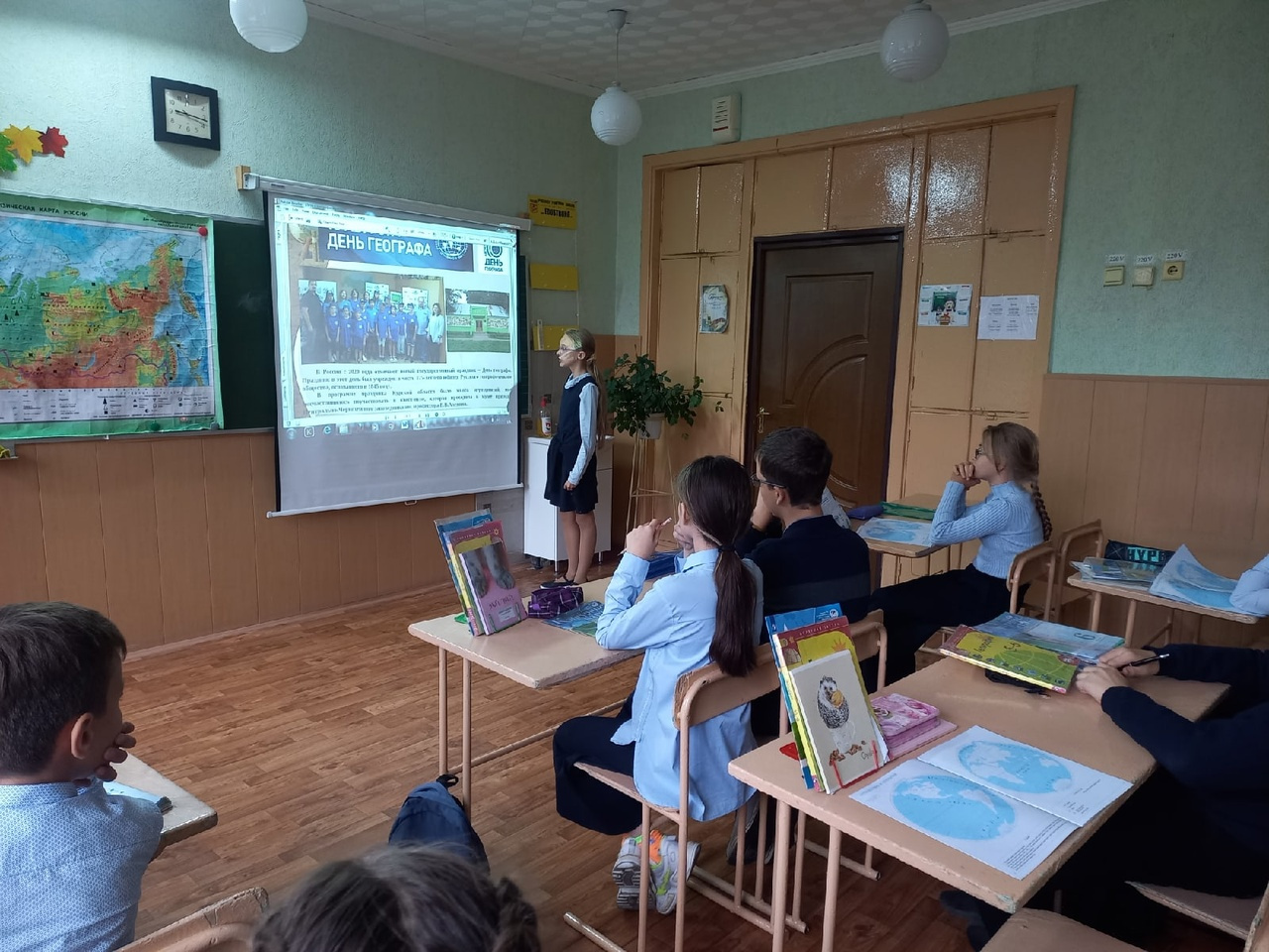 В школе № 27 г. Курска
