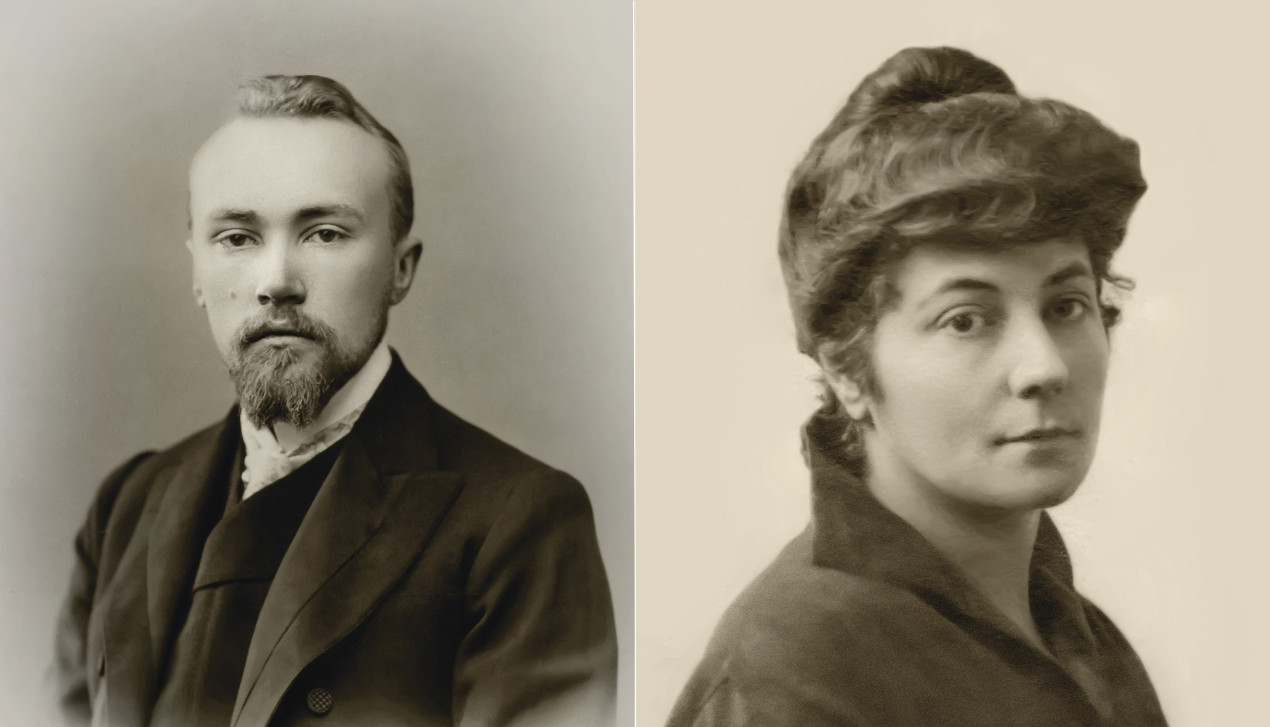 Николай и Елена Рерихи. Фото предоставлено Государственным музеем Востока