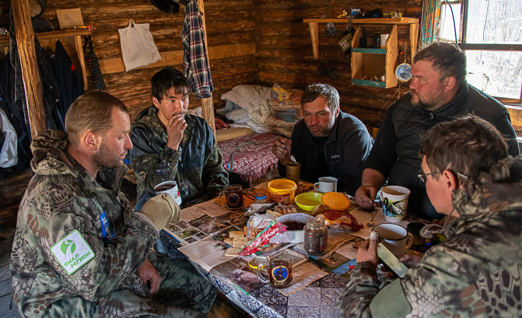 Встреча с Кукушкиным-младшим в рамках экспедиции РГО