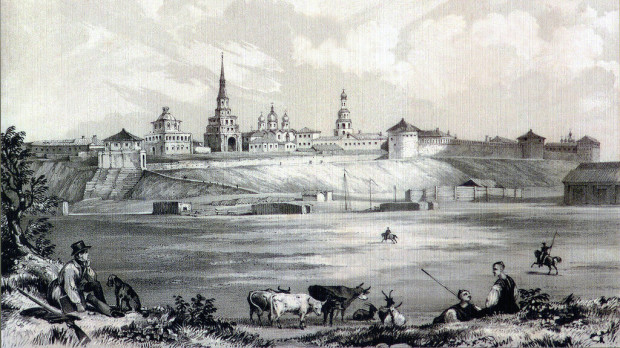 Кремль на гравюре Эдварда Турнерелли, 1839 г. Фото: https://ru.wikipedia.org