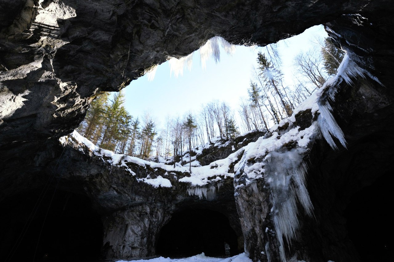 Подземная ледяная Рускеала. Фото: Антон Юшко