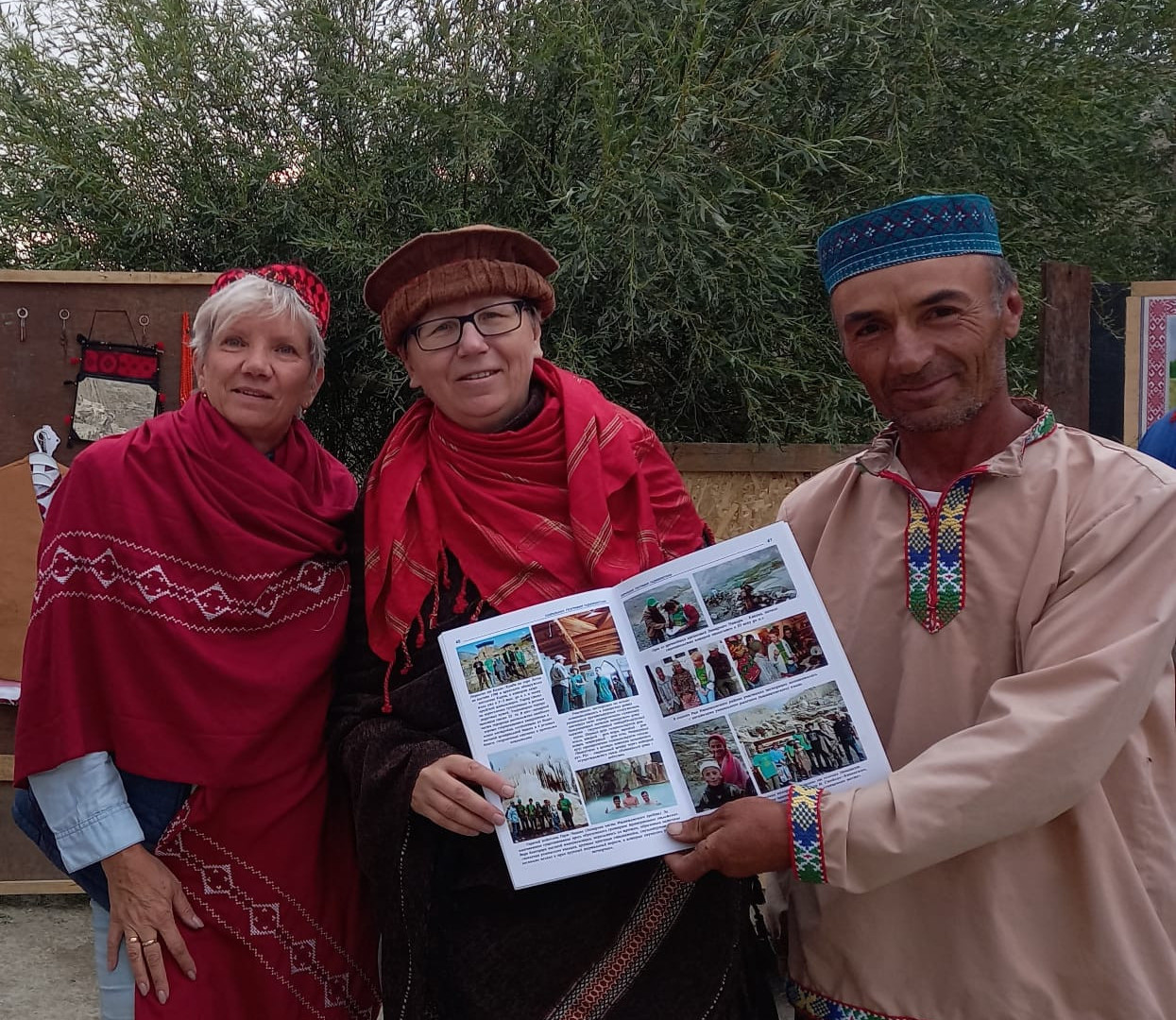 The locals warmly welcomed the participants of the expedition. Photo provided by the participants of the expedition