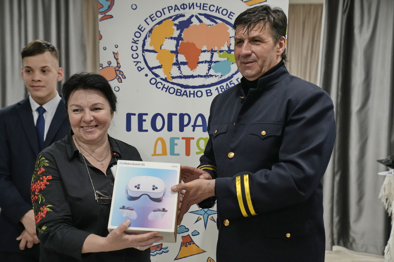 Участники акции «География — детям» в Спасске. Фото: Борис Тишулин / Пензенское областное отделение РГО