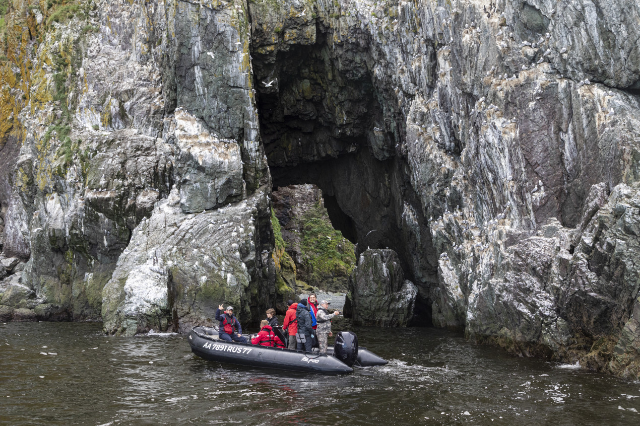 Невероятная архитектура Командорских островов. Фото: Vasta Expeditions
