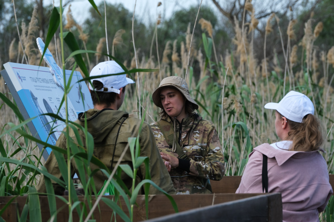 Участники проекта «Заповедное дело РГО». Фото: Анастасия Вихляева