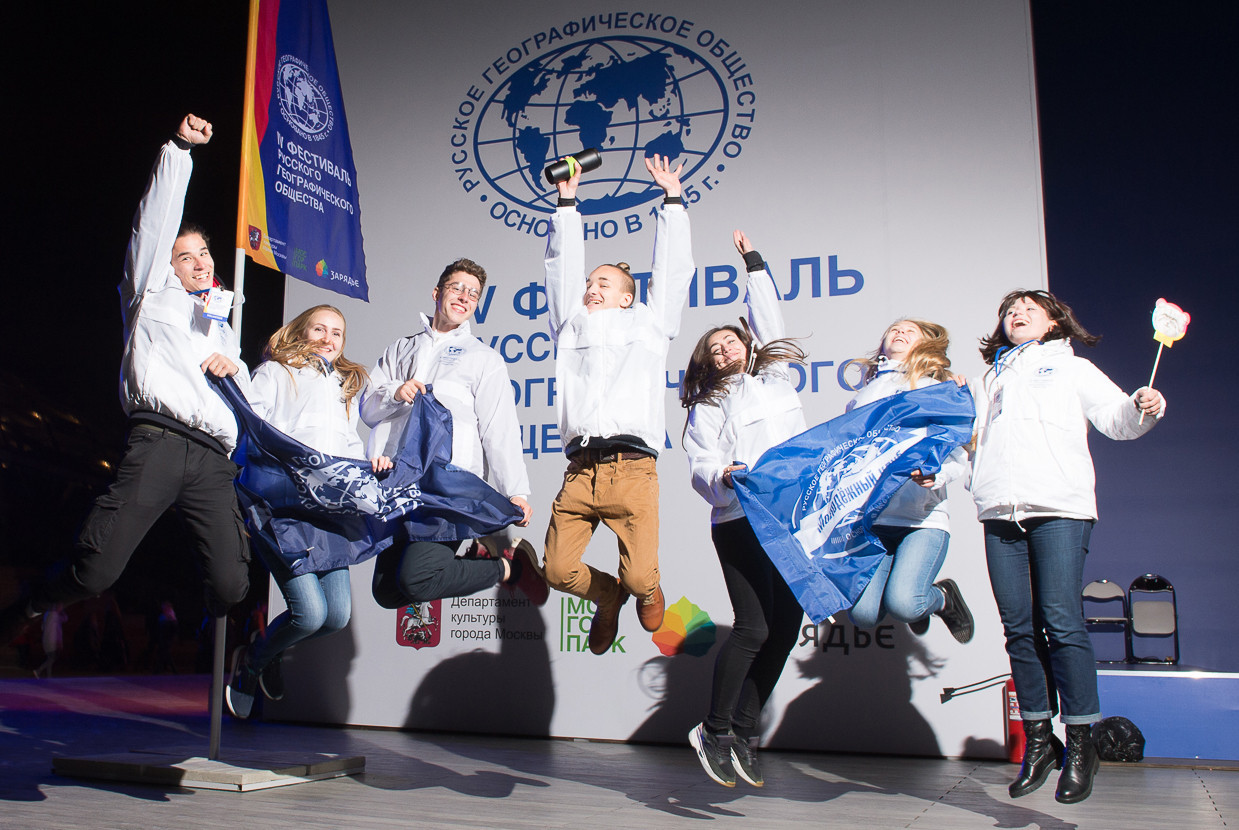 Since the first RGS Festival, the volunteer movement has played an important role in holding the event. Photo: Aleksey Mikhailov/RGS press service