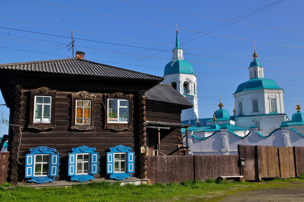 Енисейск. Ул. Худзинского. Фото: А. Лыскин