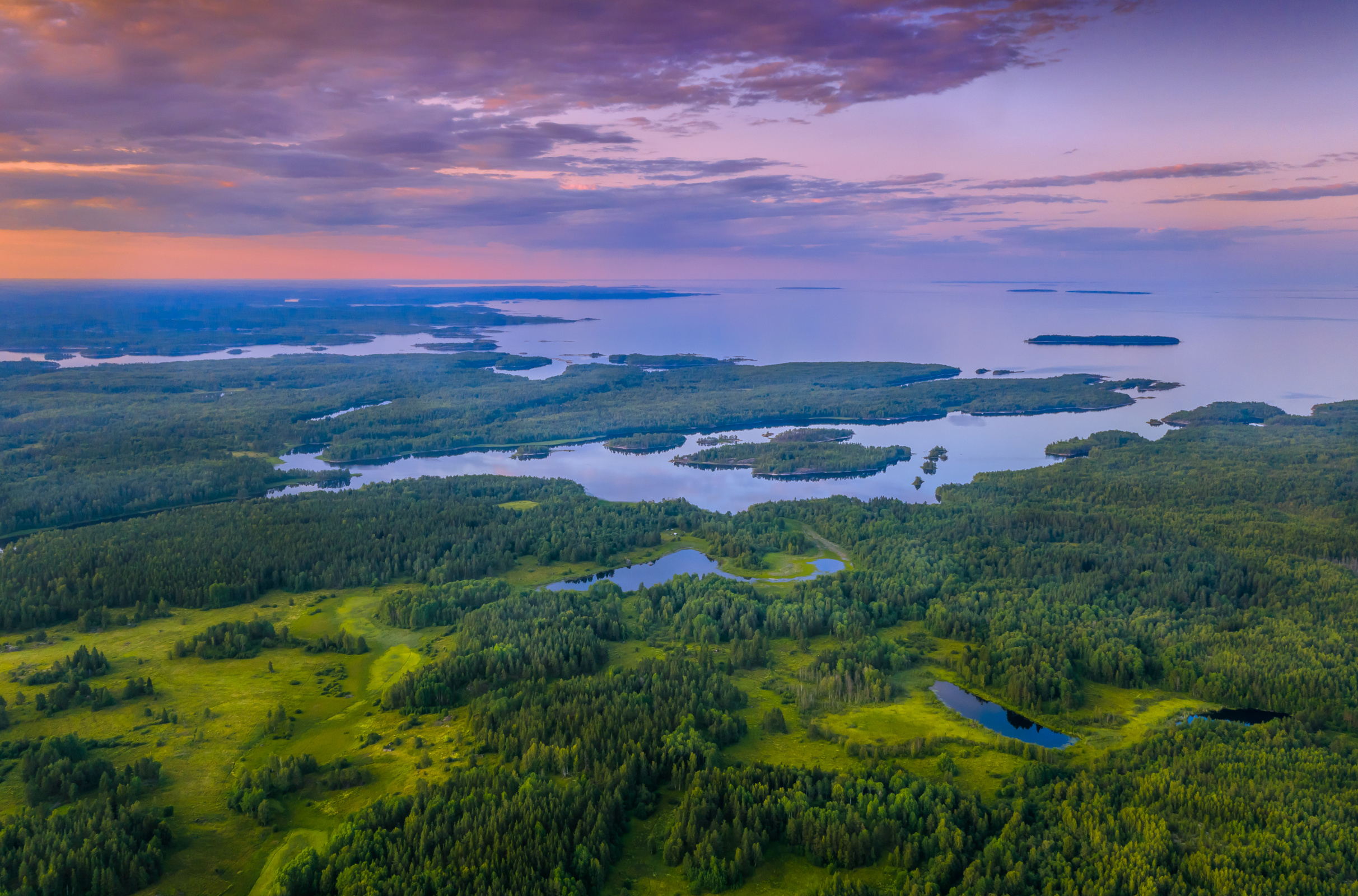Карелию называют страной тысячи озер. Фото: Светлана Морозова, участница фотоконкурса РГО 