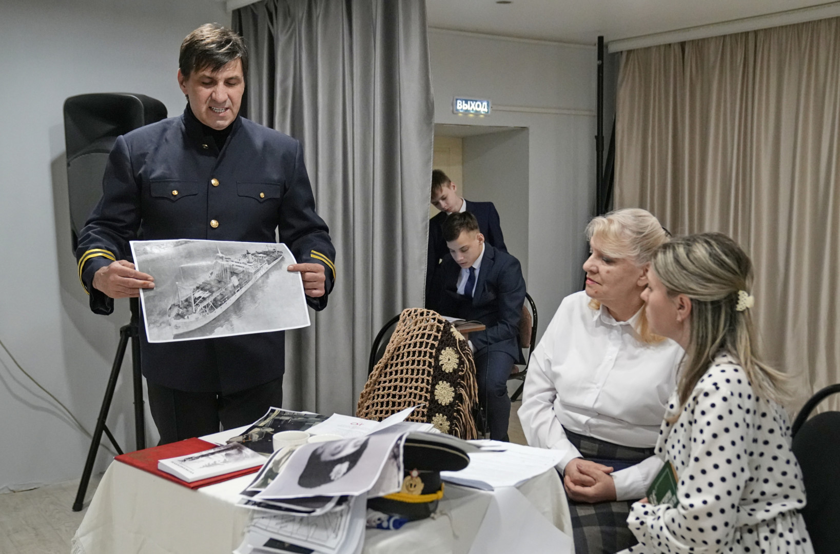 Постановка «Ледовый капитан». Фото: Борис Тишулин / Пензенское областное отделение РГО