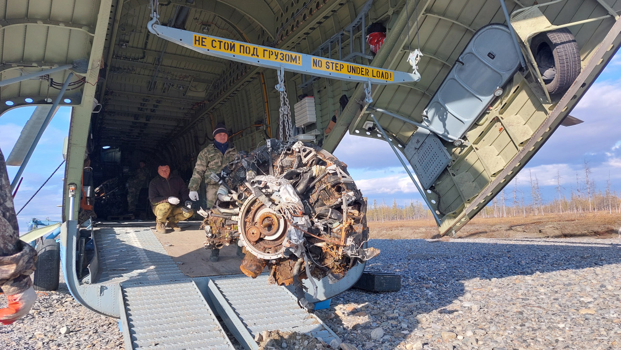 The most valuable fragments of the aircraft were taken out for display in specialized museums. Photo: Pavel Filin