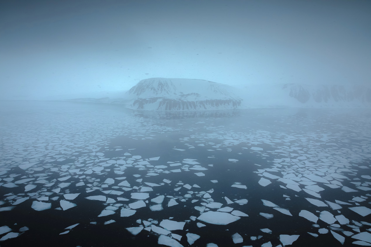 В ледяном тумане. Баренцево море. Фото: Кирилл Уютнов, участник конкурса РГО 