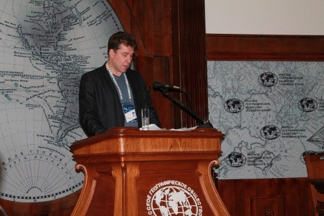 Konstantin Bogdanov, head of the international expedition «Bowing to the Great Victory». Photo by Tatyana Nikolaeva
