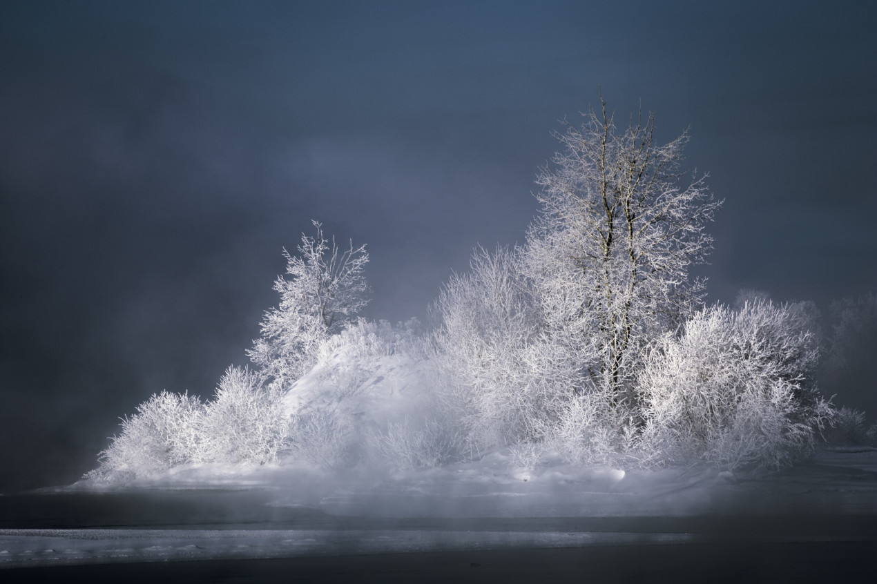 Утро в Иркутске на Ангаре. Фото: Вадим Фоминых, участник конкурса РГО «Самая красивая страна»