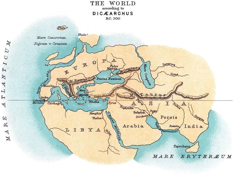 Карта Дикеарха