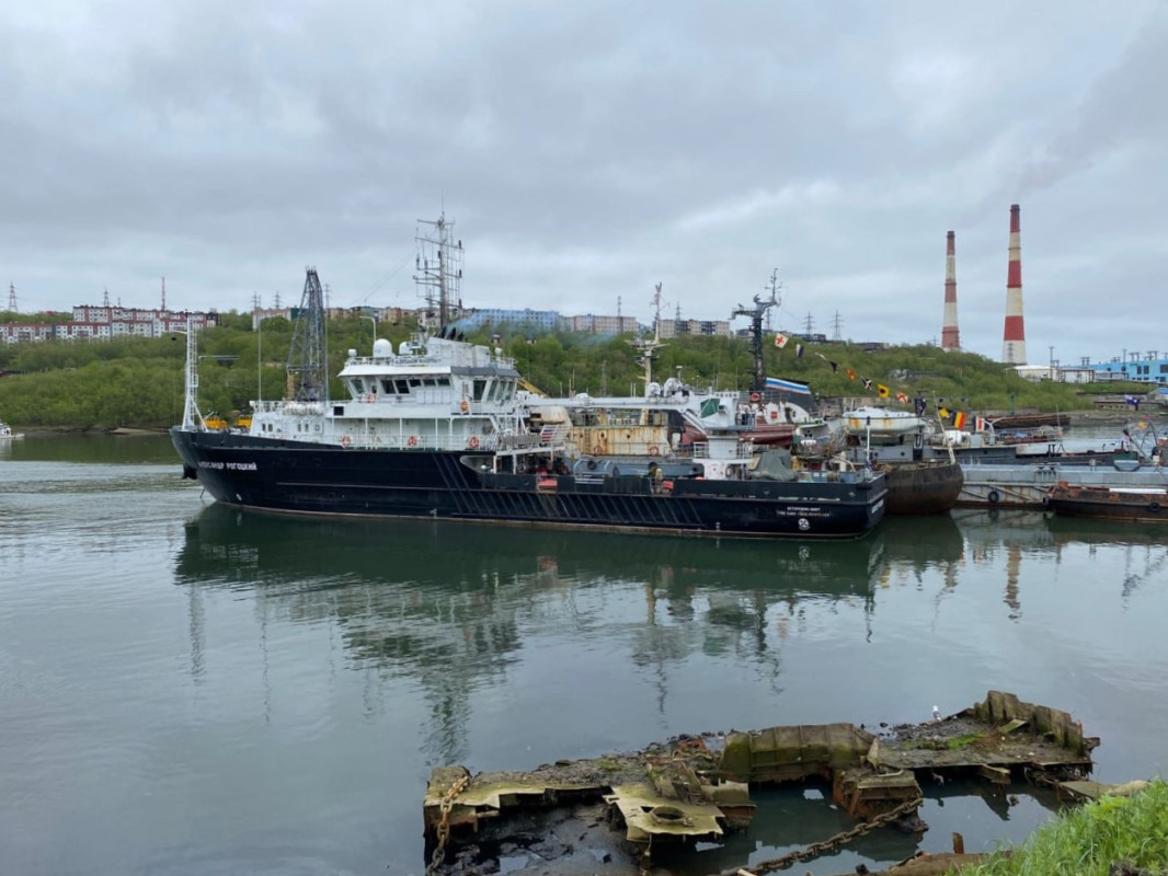Hydrographic vessel of the Pacific Fleet
