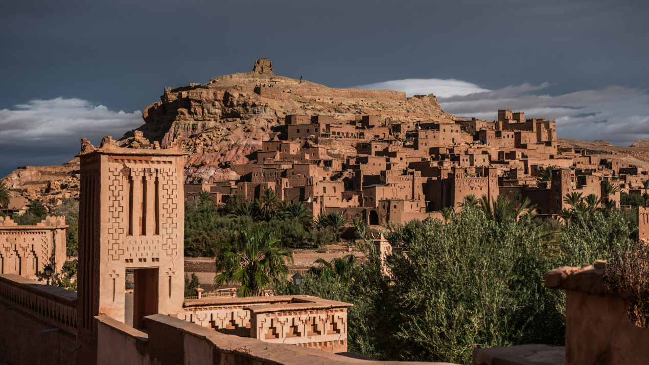 Город (ксар) Айт-бен-Хадду. Фото: Abdou Faiz / unsplash.com