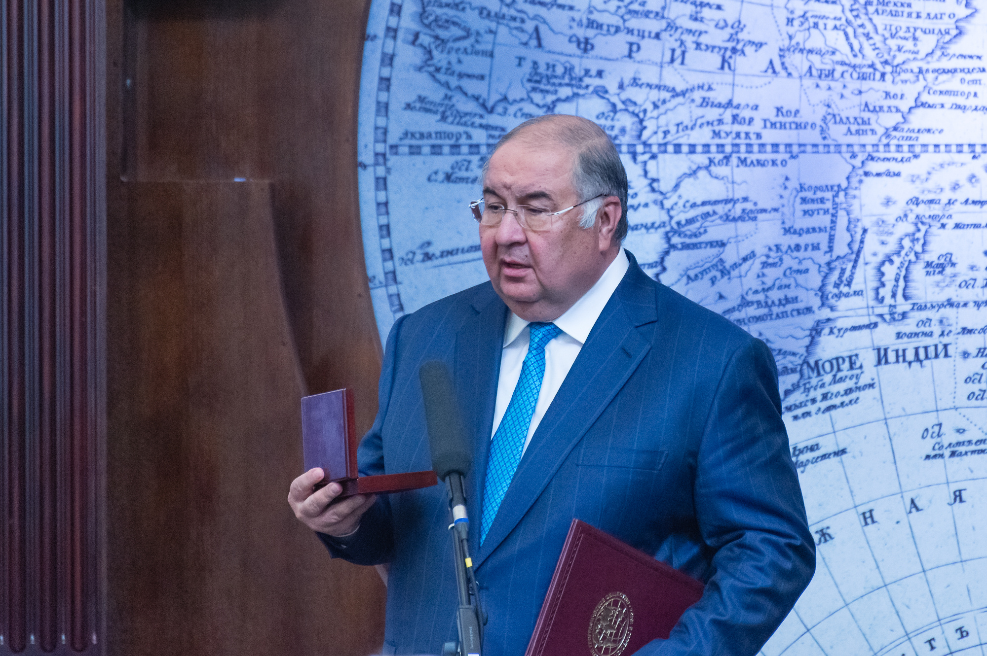 Президент Международной федерации фехтования Алишер Усманов. Фото: Алексей Михайлов