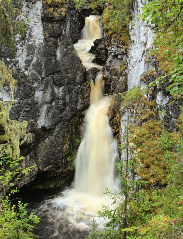 Водопад на ручье Вельдор-Кырта-Ёль. Фото: Владимир Горбатовский