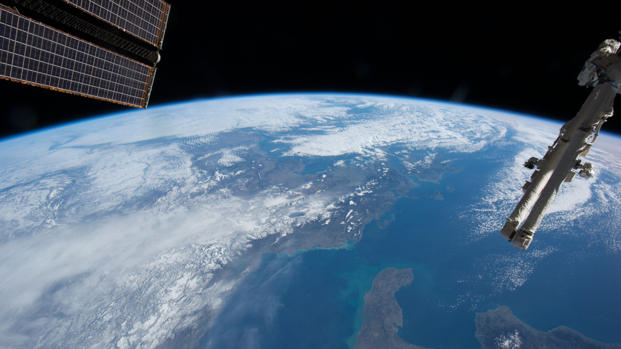 Вид на Землю из космоса. Фото: https://ru.wikipedia.org