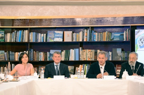 The press-conference, dedicated to the II Festival of the Russian Geographical Society