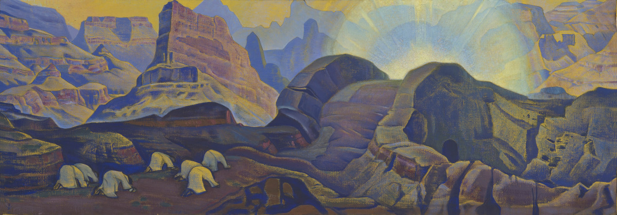 Картина Н. К. Рериха «Чудо‎»‎. Фото предоставлено Государственным музеем Востока