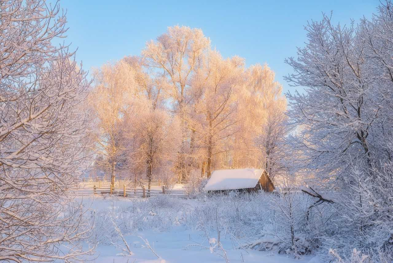 Зима в вятской глубинке. Фото: Михаил Устюжанин